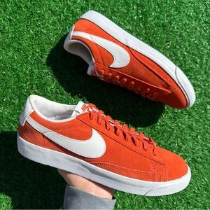 Nike Blazer Low Suede Mantra Orange / White